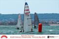 Hugh Kingdon wins the Endeavour Trophy during the Battle Brewery and Hartley Boats Blaze Nationals at Pevensey Bay