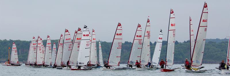 Blaze Nationals at Paignton photo copyright Steve Cayley Photography taken at Paignton Sailing Club and featuring the Blaze class