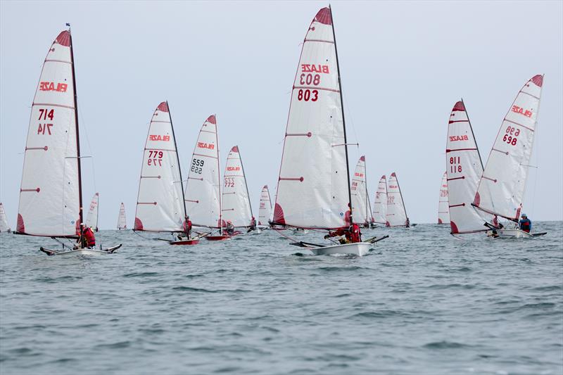 Blaze Nationals at Paignton photo copyright Steve Cayley Photography taken at Paignton Sailing Club and featuring the Blaze class