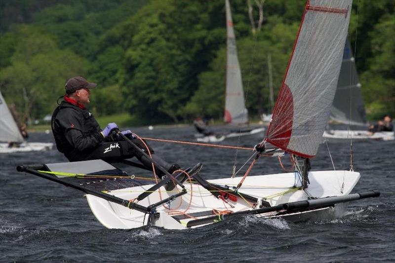 Coniston Sailing Club Open Dinghy Regatta sponsored by Lennon Racewear photo copyright Rob Swyer taken at Coniston Sailing Club and featuring the Blaze class