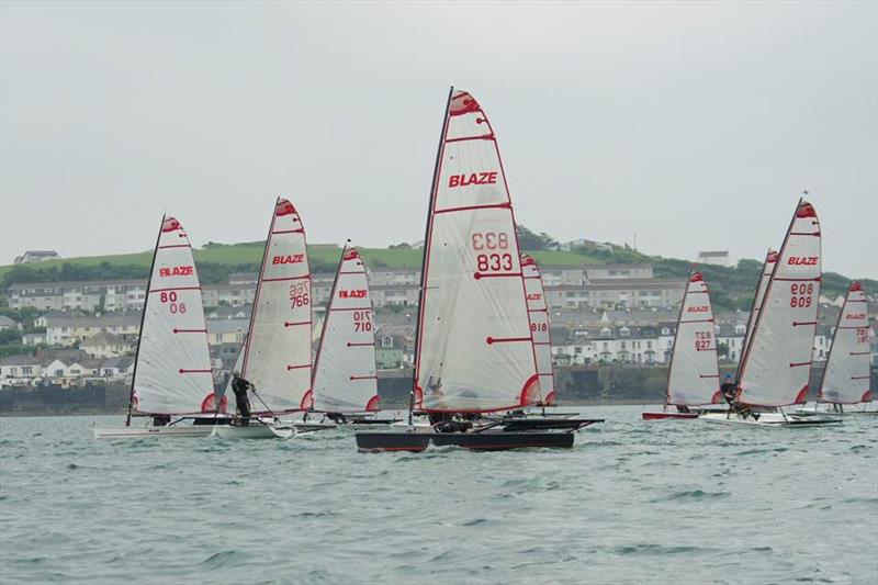 Blaze Nationals at Instow photo copyright Sailing Southwes taken at North Devon Yacht Club and featuring the Blaze class