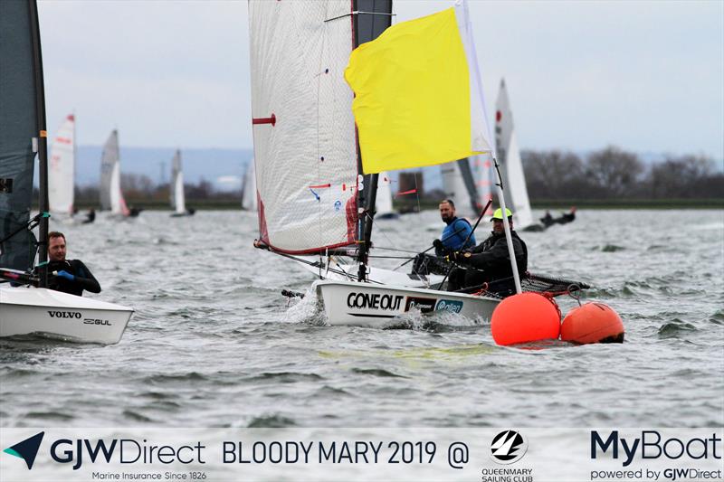 GJW Direct Bloody Mary 2019 photo copyright Mark Jardine taken at Queen Mary Sailing Club and featuring the Blaze class