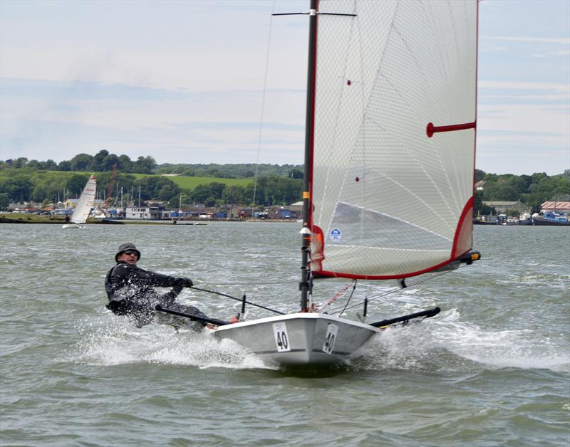 The Wilsonian River Challenge 2019 photo copyright Nick Champion / www.championmarinephotography.co.uk taken at Wilsonian Sailing Club and featuring the Blaze class