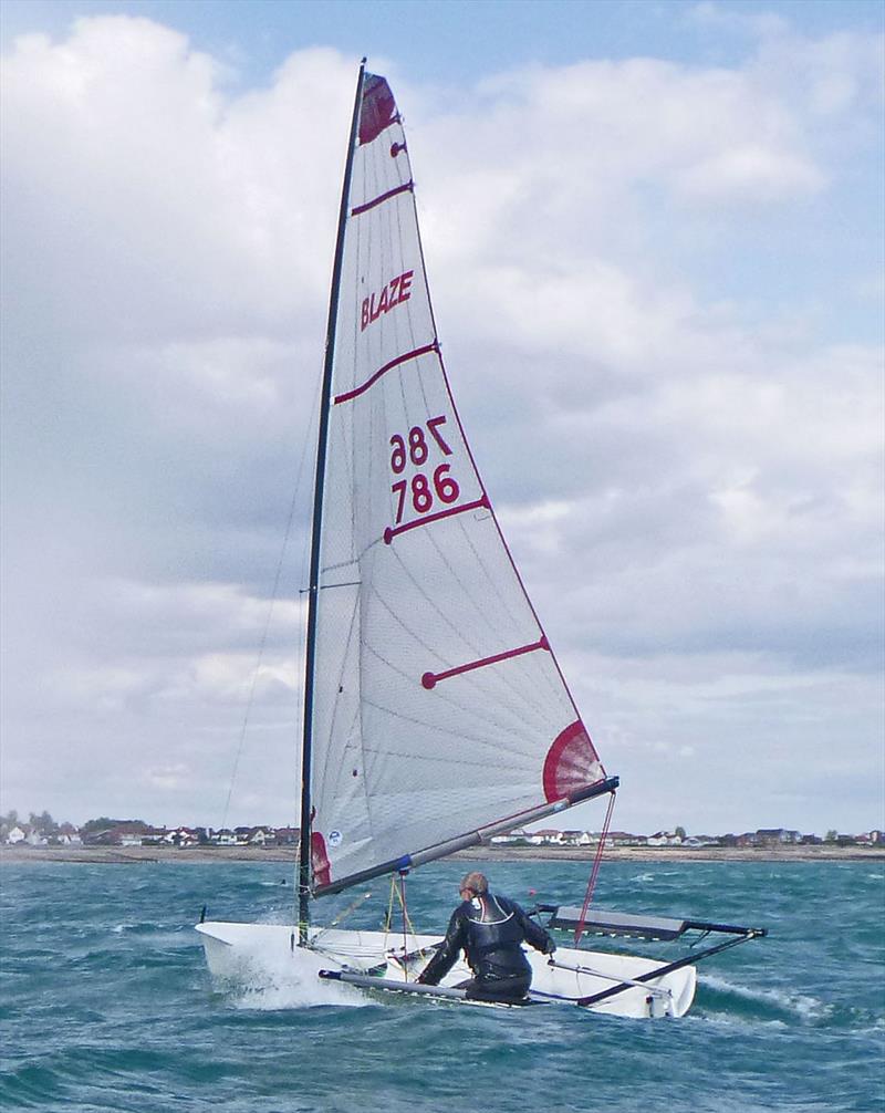 Felpham Sailing Club Fisher's Flipper Series  photo copyright Ian King taken at Felpham Sailing Club and featuring the Blaze class