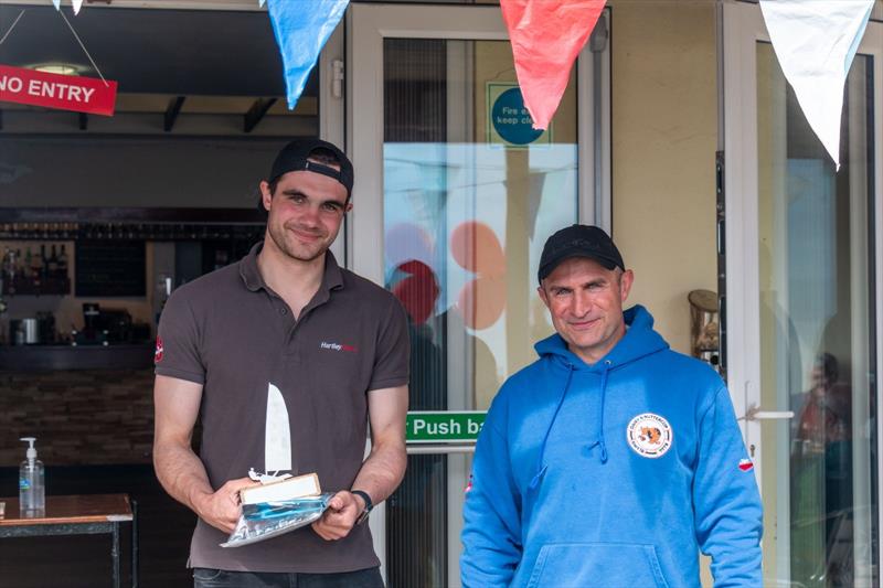 Will Gould wins the Blaze Northern Championship at Dee Sailing Club photo copyright Jon Worthington taken at Dee Sailing Club and featuring the Blaze class