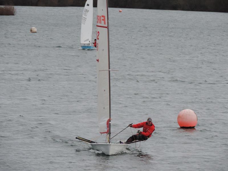 Fire at Burghfield photo copyright Burghfield SC taken at Burghfield Sailing Club and featuring the Blaze class