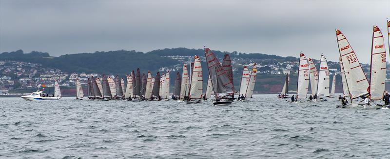 Blaze Nationals at Paignton photo copyright Paignton SC taken at Paignton Sailing Club and featuring the Blaze class