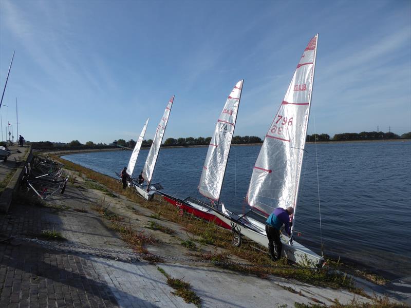 Blaze Inland Championship 2018 photo copyright David Wilkey taken at King George Sailing Club and featuring the Blaze class