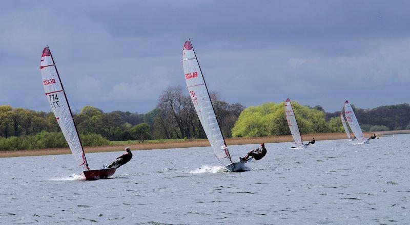 Blaze Northern & Midland Championships with Hornsea Sprintz photo copyright C Cartwright taken at Hornsea Sailing Club and featuring the Blaze class