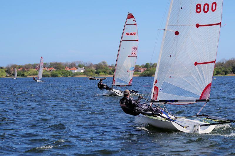 Blaze Northern & Midland Championships with Hornsea Sprintz photo copyright C Cartwright taken at Hornsea Sailing Club and featuring the Blaze class