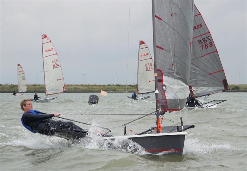 Rory Munro in the Blaze Eastern Championships at Burnham photo copyright RCYC taken at Royal Corinthian Yacht Club, Burnham and featuring the Blaze class