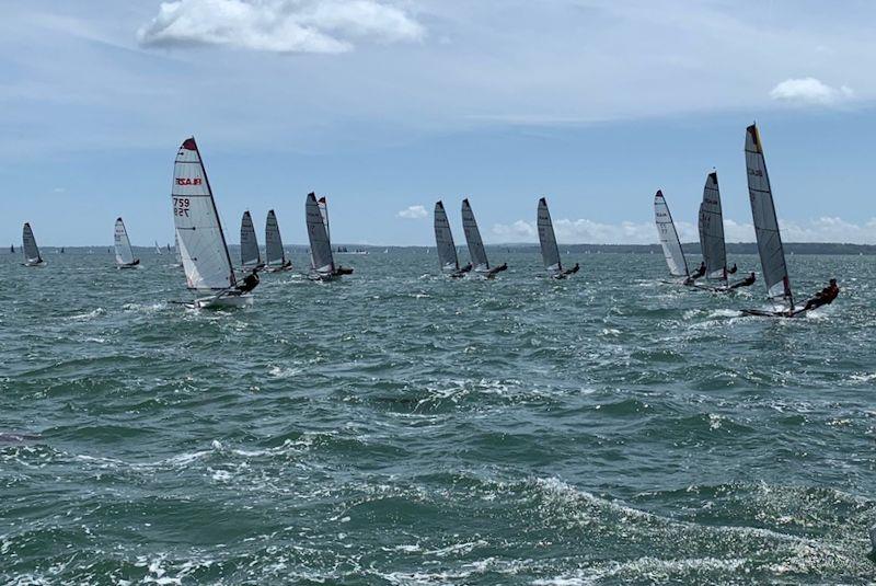 Blaze Southern Championship at Warsash photo copyright WSC taken at Warsash Sailing Club and featuring the Blaze class