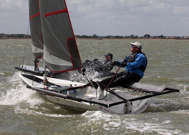 2022 Blaze Nationals at Stone day 2 photo copyright Nick Champion / www.championmarinephotography.co.uk taken at Stone Sailing Club and featuring the Blaze class