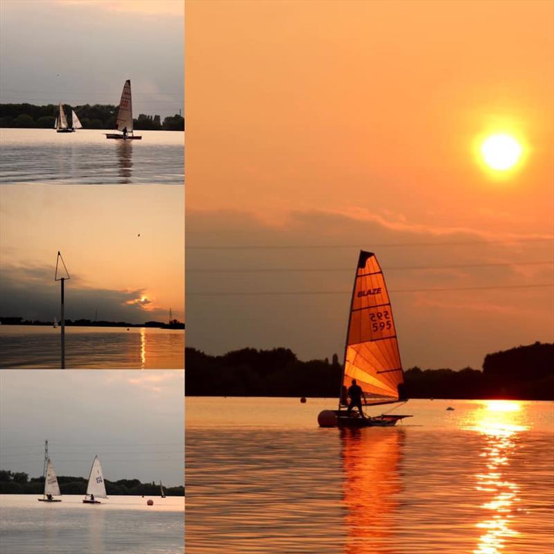 Chase Sailing Club Wednesday Night Series photo copyright CSC taken at Chase Sailing Club and featuring the Blaze class