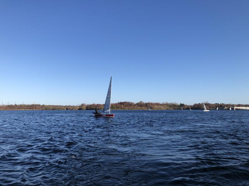 Chase Sailing Club Boxing Day Race 2022 photo copyright Alex Walton taken at Chase Sailing Club and featuring the Blaze class