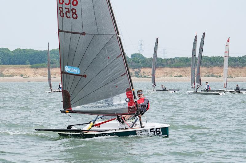 Sea Sure Blaze Nationals 2023 photo copyright Christopher Hughes Photography taken at Warsash Sailing Club and featuring the Blaze class