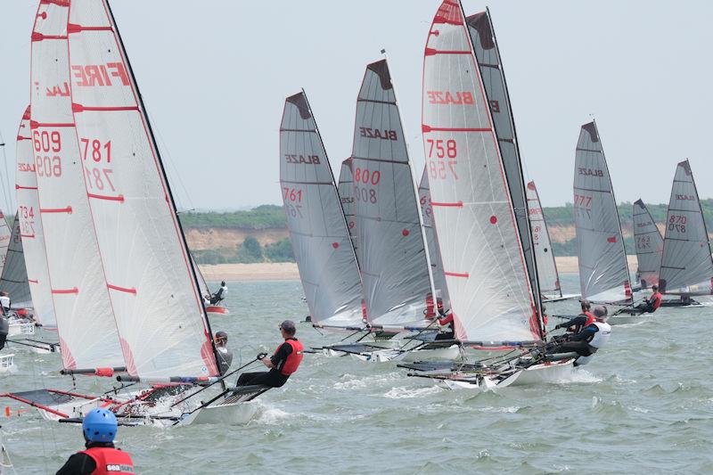 Sea Sure Blaze Nationals 2023 photo copyright Christopher Hughes Photography taken at Warsash Sailing Club and featuring the Blaze class