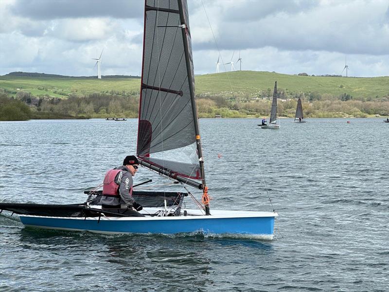 Blaze Training and Open at Carsington photo copyright Alfie Hawsworth taken at Carsington Sailing Club and featuring the Blaze class