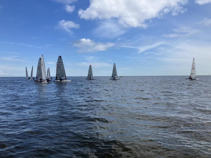 Blaze Eastern Championship at the Isle Of Sheppey photo copyright IOSSC taken at Isle of Sheppey Sailing Club and featuring the Blaze class