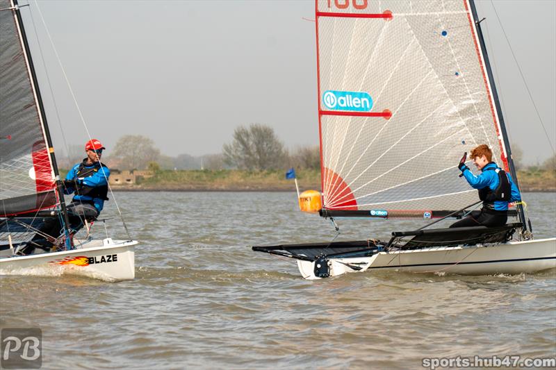 Sailing Chandlery Blaze Eastern Championship at Burnham photo copyright Petru Balau Sports Photography / sports.hub47.com taken at Royal Corinthian Yacht Club and featuring the Blaze class