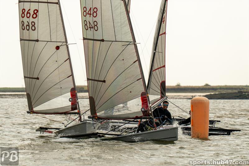 Sailing Chandlery Blaze Eastern Championship at Burnham photo copyright Petru Balau Sports Photography / sports.hub47.com taken at Royal Corinthian Yacht Club and featuring the Blaze class