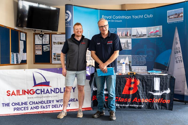 Sailing Chandlery Blaze Eastern Championship at Burnham photo copyright Petru Balau Sports Photography / sports.hub47.com taken at Royal Corinthian Yacht Club and featuring the Blaze class