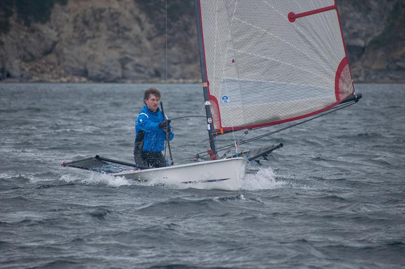 Blaze Western Championship at Porthpean photo copyright Ken Fobbester taken at Porthpean Sailing Club and featuring the Blaze class
