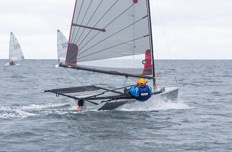 Blaze Western Championship at Porthpean photo copyright Ken Fobbester taken at Porthpean Sailing Club and featuring the Blaze class