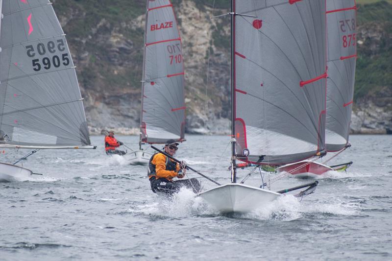 Blaze Western Championship at Porthpean photo copyright Ken Fobbester taken at Porthpean Sailing Club and featuring the Blaze class