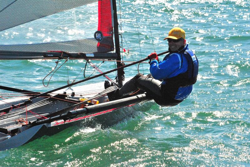 Christian Smart - Overall and First Master in the Cardigan Bay Regatta at New Quay, Wales - photo © Chris Seal