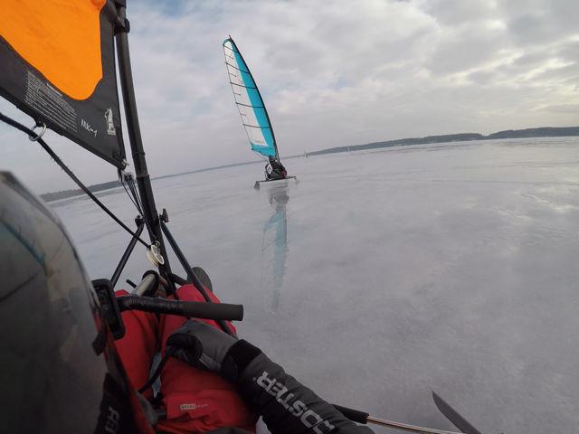 2019 European Ice Blokart Championships photo copyright Steve Harvey taken at  and featuring the Blokart class