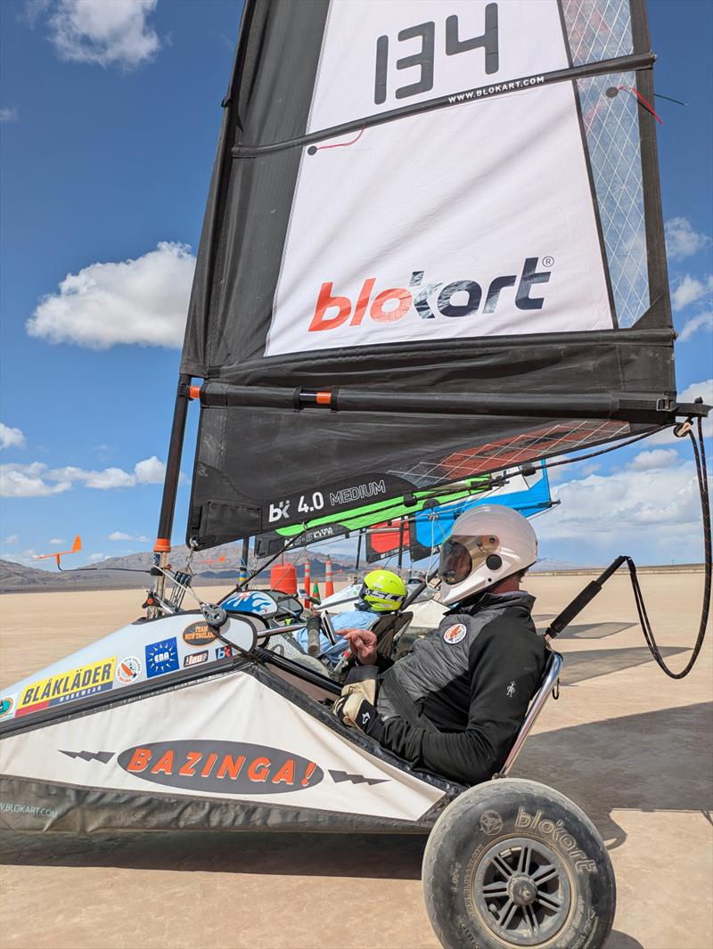 Dave Lussier Blokart NA Champion - 2025 Blokart North American Land Sailing Championship photo copyright North American Blokart Association taken at  and featuring the Blokart class