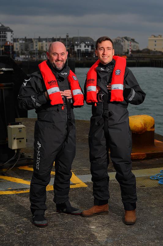 Mark Belamarich and Phil Slade photo copyright Joel Rouse taken at  and featuring the Bosun class