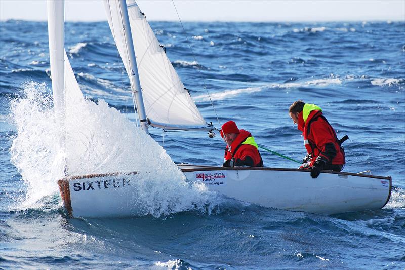 Guinness World Record holders Phil Slade and Mark Belamarich MBE and their record-breaking Bosun dinghy 'Sixteen' - photo © Phil Slade & Mark Belamarich