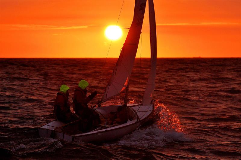 Guinness World Record holders Phil Slade and Mark Belamarich MBE and their record-breaking Bosun dinghy 'Sixteen' - photo © Phil Slade & Mark Belamarich