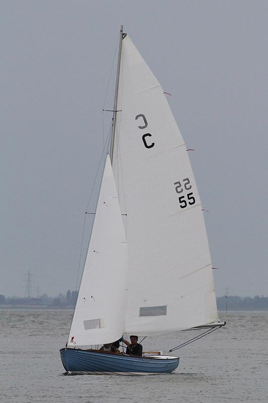 C55 Windsprite set for Pyefleet Week photo copyright Fiona Brown / www.fionabrown.com taken at Brightlingsea Sailing Club and featuring the Brightlingsea One Design class