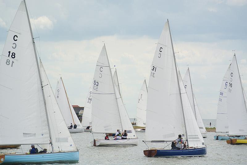 Pyefleet Week 2016 day 6 photo copyright Tanya Bines taken at Brightlingsea Sailing Club and featuring the Brightlingsea One Design class