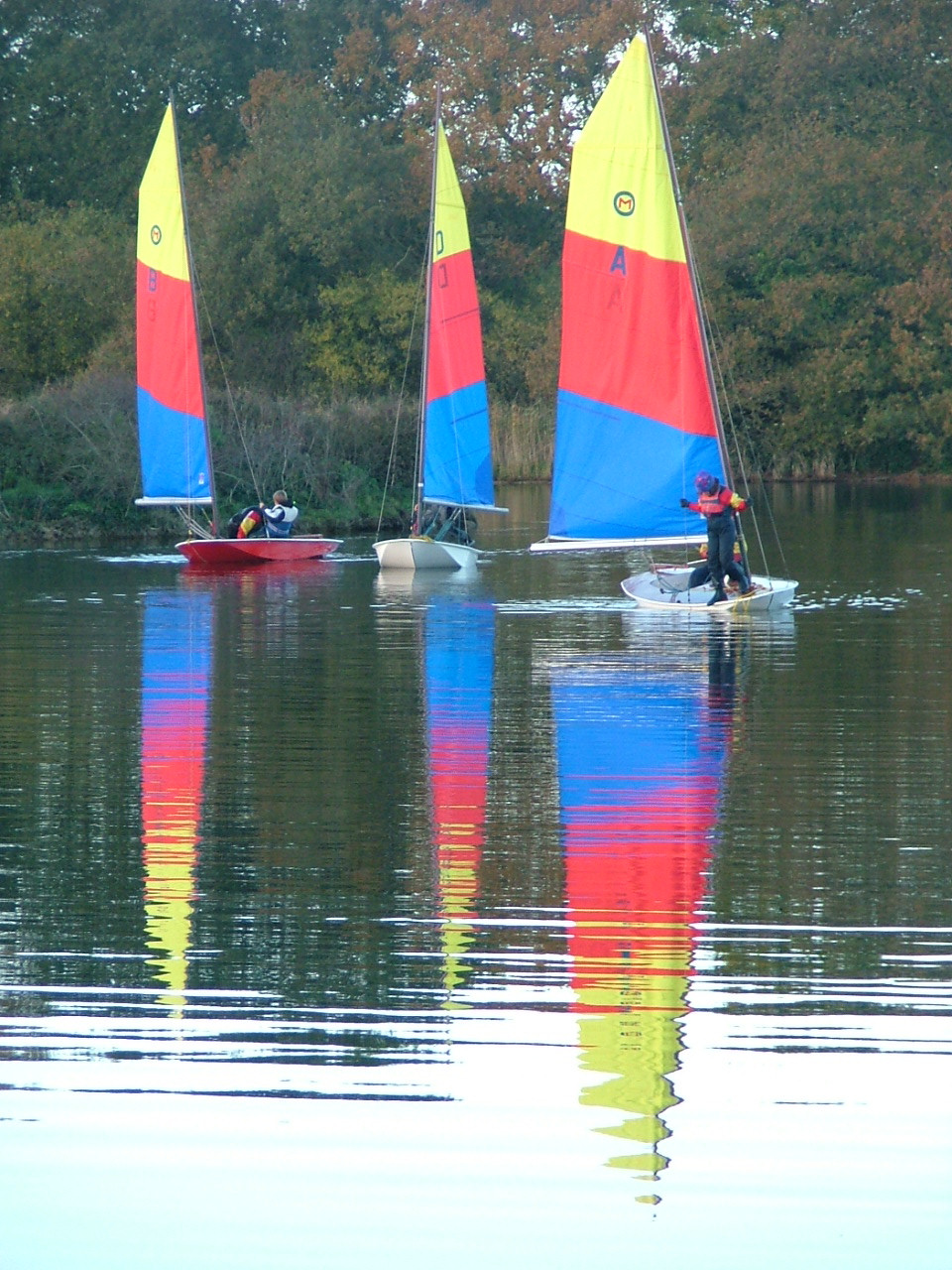 Over 80 sailors aged between 6 & 16 take part in the 24 hour sponsored sail for Children in Need at Salterns SC photo copyright Jeff Dudley taken at Salterns Sailing Club and featuring the British Moth class