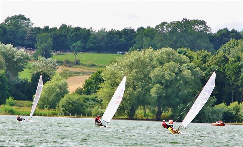 British Moth nationals at Pitsford Reservoir day 1 photo copyright Jenni Heward-Craig taken at Northampton Sailing Club and featuring the British Moth class