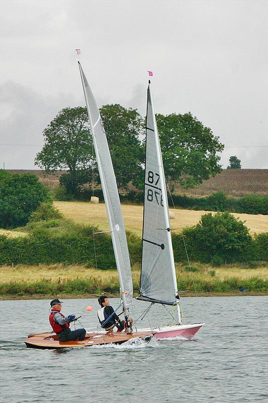 British Moth nationals at Pitsford Reservoir day 2 photo copyright Jenni Heward-Craig taken at Northampton Sailing Club and featuring the British Moth class