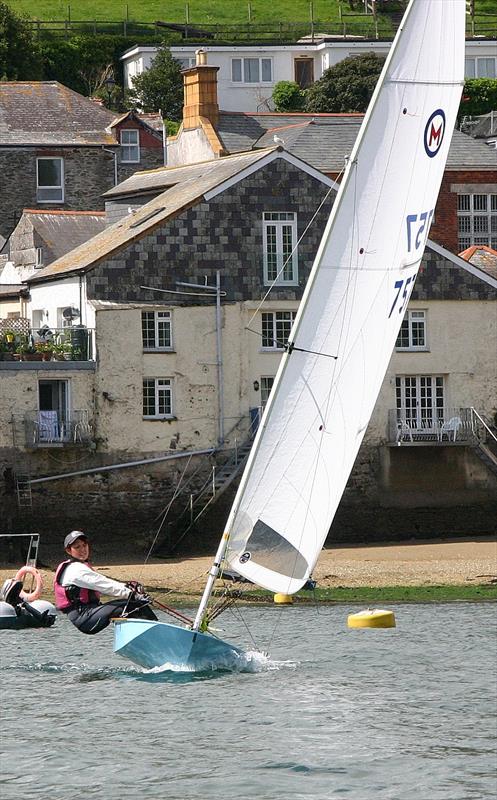 British Moth Sea Championships at Fowey photo copyright Jenny Bentley taken at Fowey Gallants Sailing Club and featuring the British Moth class