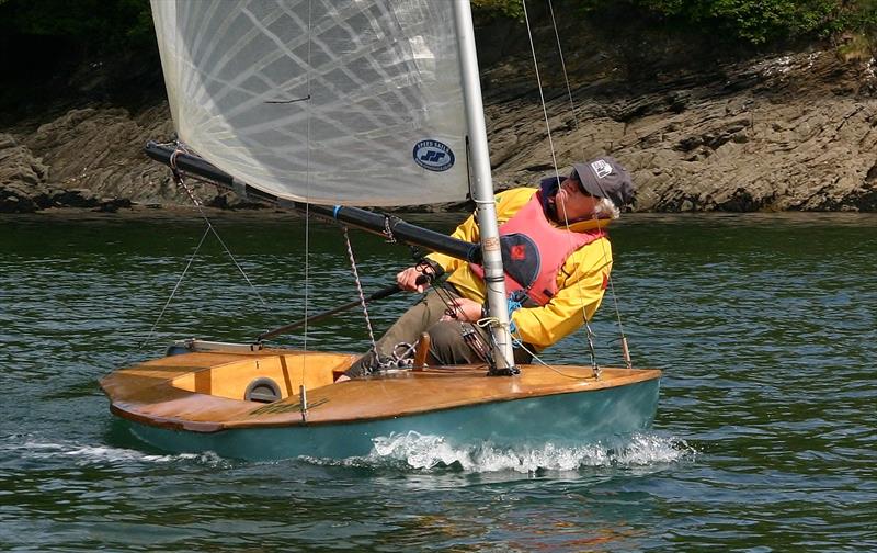 British Moth Sea Championships at Fowey photo copyright Jenny Bentley taken at Fowey Gallants Sailing Club and featuring the British Moth class