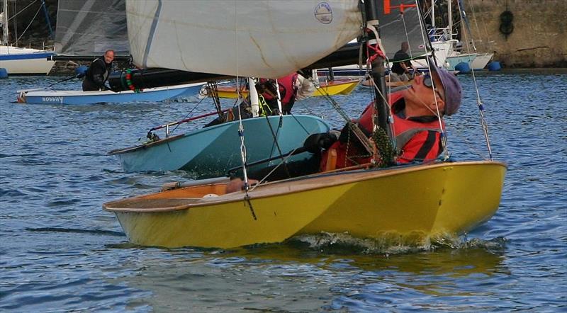 British Moth Sea Championships at Fowey photo copyright Jenny Bentley taken at Fowey Gallants Sailing Club and featuring the British Moth class