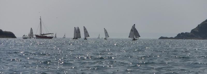 British Moth Sea Championship at Fowey photo copyright Jenny Bentley taken at Fowey Gallants Sailing Club and featuring the British Moth class