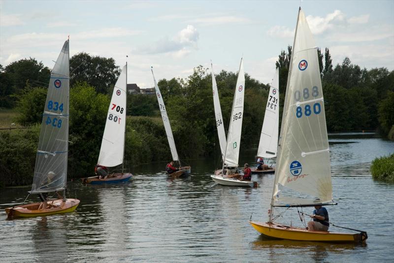 British Moths at Chippenham photo copyright Andrew Perrott taken at Chippenham Sailing & Canoe Club and featuring the British Moth class