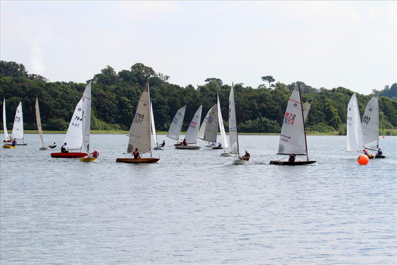 British Moth National Championships 2012 photo copyright Pete Styles taken at Northampton Sailing Club and featuring the British Moth class