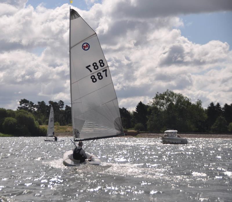 British Moth Nationals 2023 at Hollowell photo copyright Stewart Elder taken at Hollowell Sailing Club and featuring the British Moth class