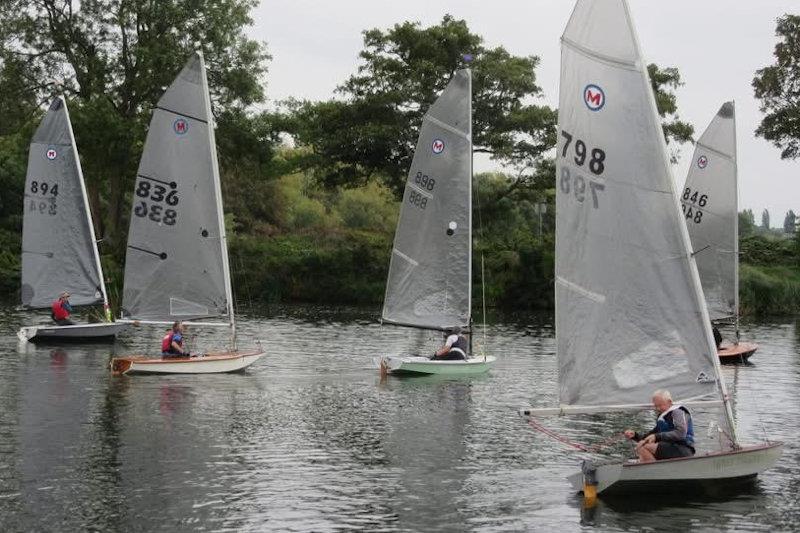 British Moth open meeting at Desborough photo copyright Duncan Laverty taken at Desborough Sailing Club and featuring the British Moth class