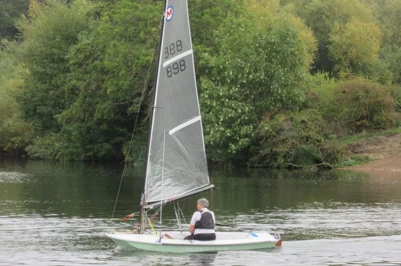 British Moth open meeting at Desborough photo copyright Duncan Laverty taken at Desborough Sailing Club and featuring the British Moth class