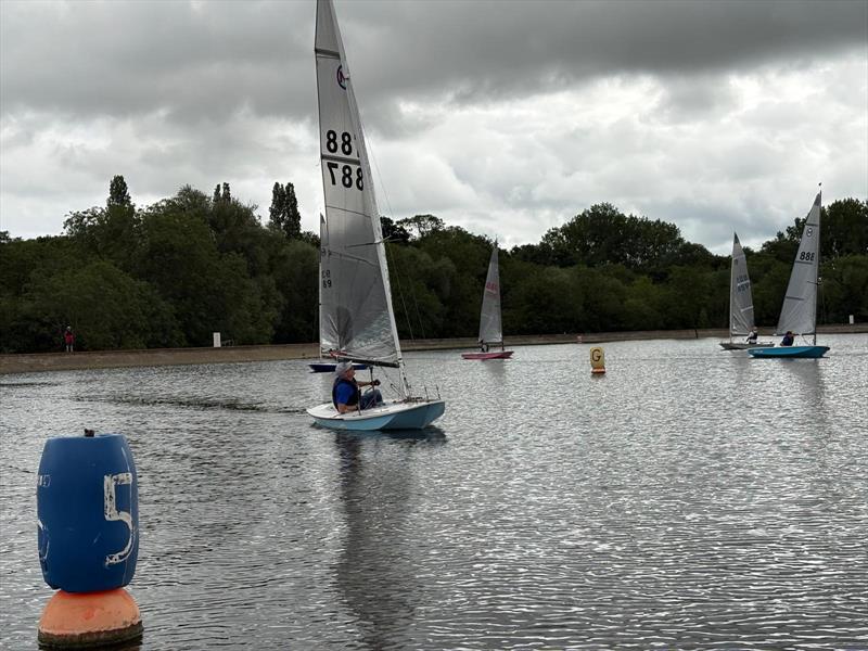 British Moths at Leamington Spa photo copyright Phil Muddeman & Jayne Whigham taken at Leamington Spa Sailing Club and featuring the British Moth class